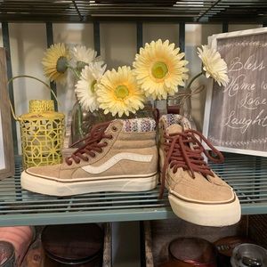 Vans high top sneakers